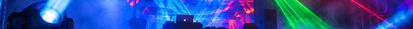 moving head, laser or fog machine