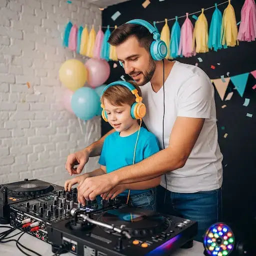 Fathers Day Image of Dad and Son