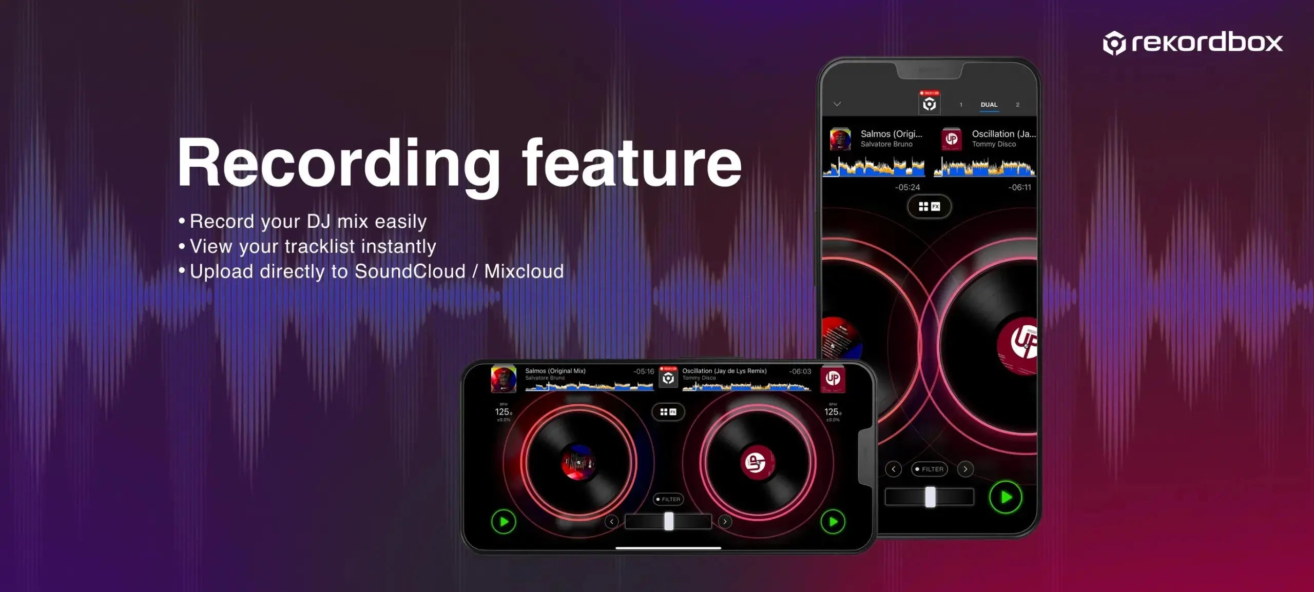 Record-Share-Your-DJ-Mixes-Directly-from-rekordbox-Mobile DJKIT®