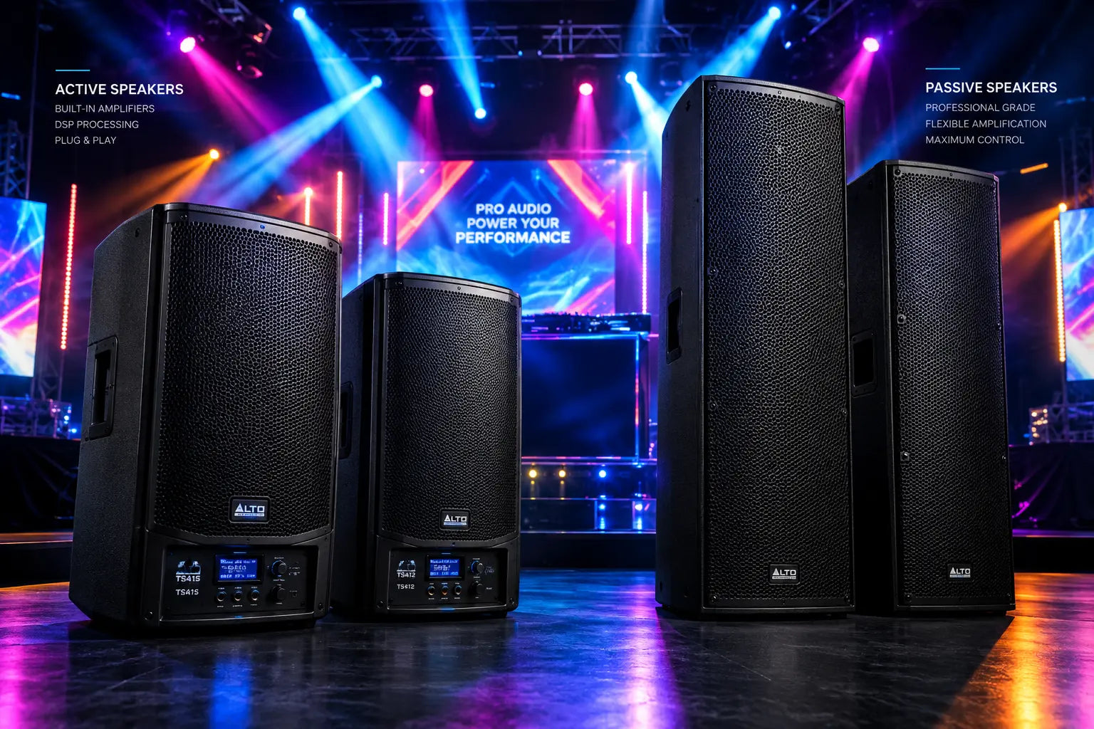 Active vs passive PA speakers - which do you need?