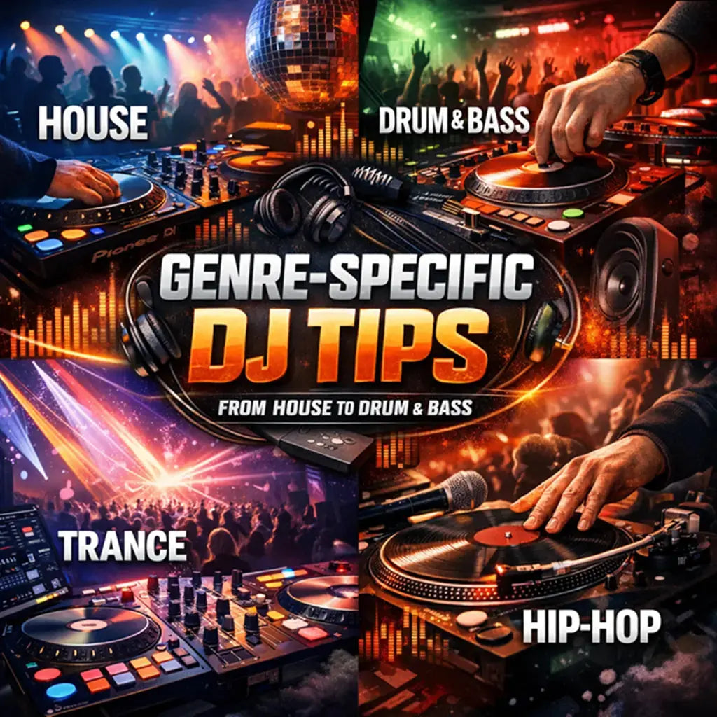 Genre-Specific DJ Tips - From House to Drum & Bass DJKIT®