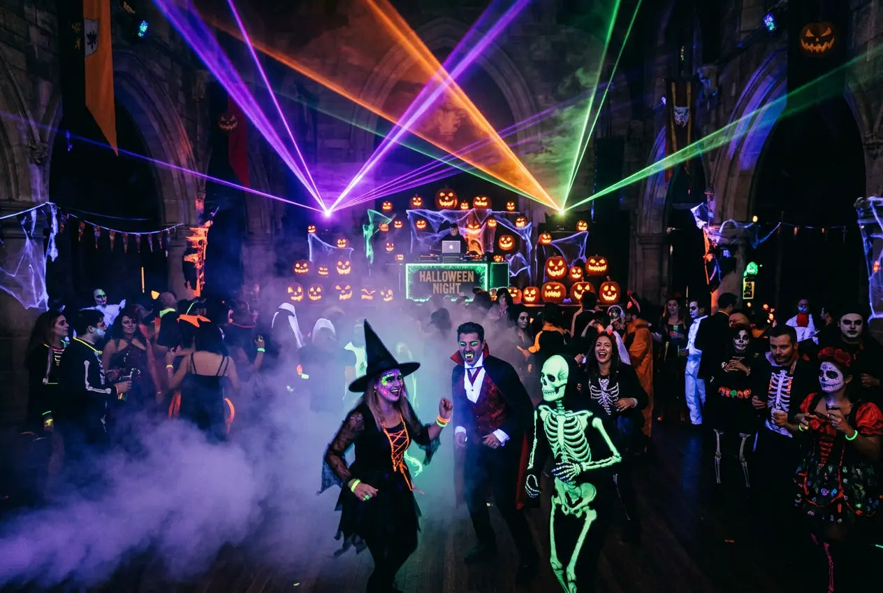 How to light a killer Halloween party: fog, UV and effects DJKIT®