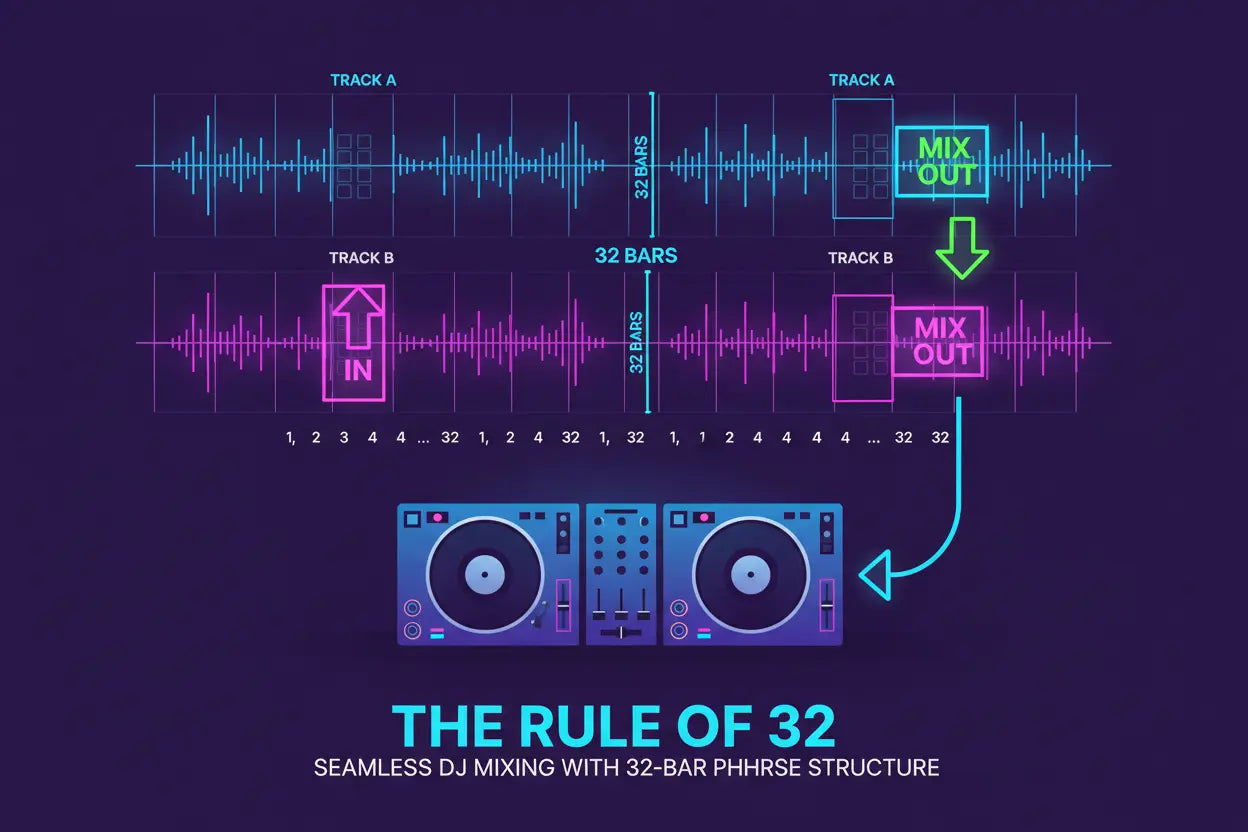 What Is the Rule of 32 in DJing? DJKIT®