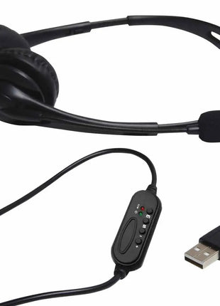 AV:Link USB Multimedia Headset with Boom Microphone AV:Link