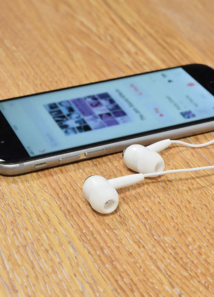 AV:Link In ear stereo earphones, White, EC9W AV:Link