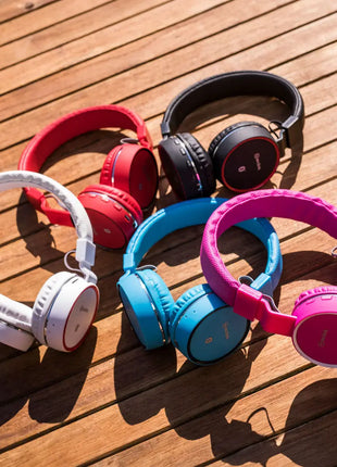 AV:Link Wireless Bluetooth Headphones Pink AV:Link