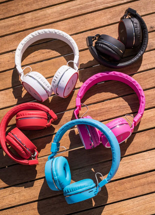 AV:Link Wireless Bluetooth Headphones Pink AV:Link