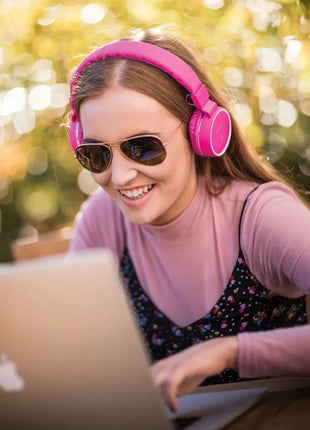 AV:Link Wireless Bluetooth Headphones Pink AV:Link