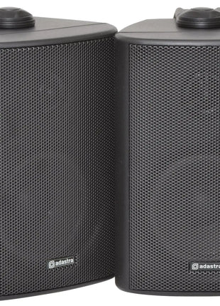 Adastra BC3B 3inch Stereo Speakers Black Pair Adastra