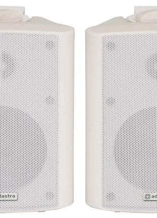 Adastra BC4W 4inch Stereo Speakers White Pair Adastra