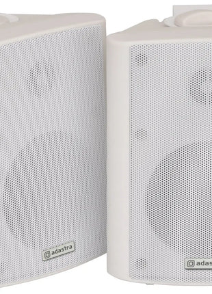 Adastra BC4W 4inch Stereo Speakers White Pair Adastra