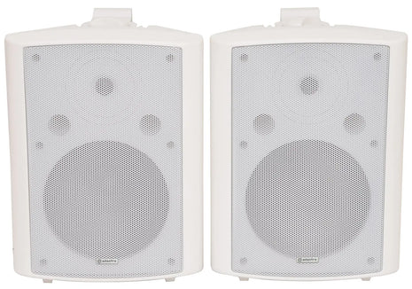 Adastra BC8W 8inch Stereo Speakers White Pair Adastra