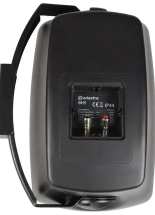 Adastra BH5 Speakers Indoor/Outdoor pair black Adastra