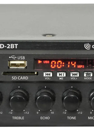 Digital Stereo Amplifier with Bluetooth KAD-2BT Digital stereo amplifi QTX