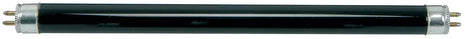 QTX Black light, ultra violet mini tube, 212x 16mmØ, F6 T5 BLB, 6W QTX