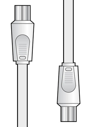 AV:Link Coaxial plug to plug lead 4.0m AV:Link