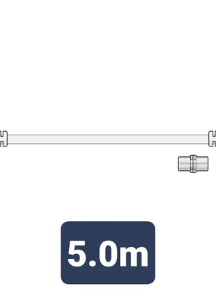 AV:Link Coaxial F-type plug to plug lead kit 5.0m AV:Link