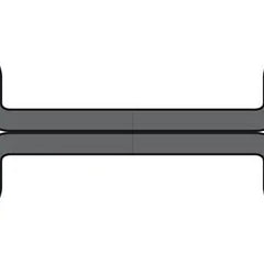 AV:Link 2 x RCA plugs to 2 x RCA plugs lead 1.2m AV:Link