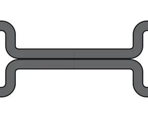 AV:Link 2 x RCA plugs to 2 x RCA plugs lead 1.2m AV:Link
