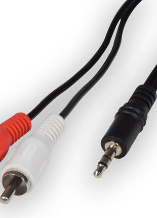 AV:Link 3.5mm stereo plug to 2 x RCA plugs lead 1.2m AV:Link