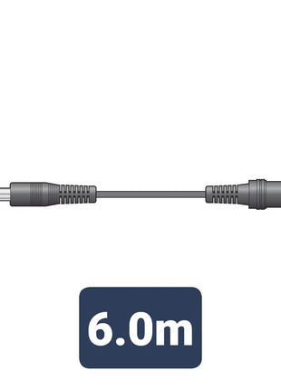 AV:Link 6.3mm stereo plug to 6.3mm stereo socket lead 6.0m AV:Link