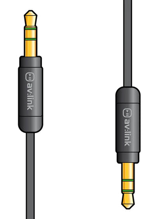 AV:Link Precision 3.5mm Stereo plug to 3.5mm stereo plug lead 1.5m AV:Link