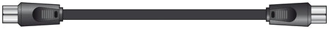 AV:Link RG6 coaxial plug to plug lead 2.0m AV:Link