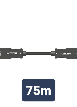 AV:Link 4K UHD Active Fibre Optic HDMI 2.0 Lead 75m AV:Link