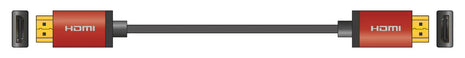 AV:Link 4K Colour Shell HDMI Lead 1.5m Red AV:Link