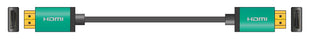 AV:Link 4K Colour Shell HDMI Lead 1.5m Green AV:Link