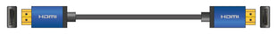 AV:Link 4K Colour Shell HDMI Lead 1.5m Blue AV:Link