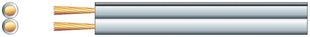 AV:Link Fig8 Speaker Wire White/Black Polarity 10m AV:Link