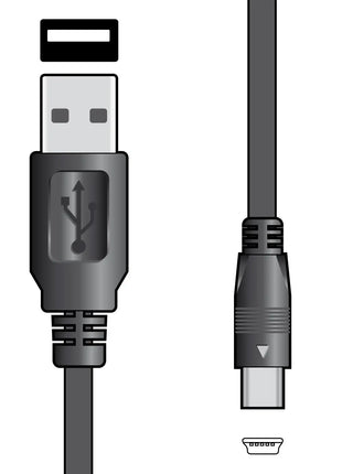 AV:Link USB 2.0 A plug to mini B 5pin plug lead 1.5m AV:Link