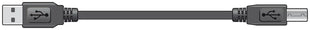 AV:Link USB 2.0 type A plug to type B plug lead 1.5m AV:Link