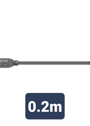 AV:Link Micro USB Short Sync & Charge Flat Cable 20cm AV:Link