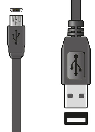 AV:Link Micro USB Short Sync & Charge Flat Cable 20cm AV:Link