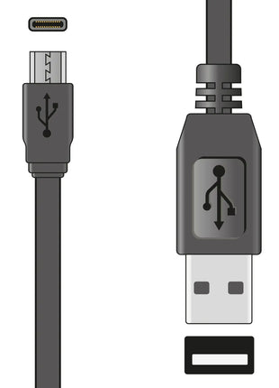 AV:Link USB Type-C Short Sync & Charge Flat Cable 20cm AV:Link