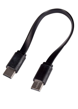 AV:Link USB Type C-C Short Sync & Charge Flat Cable 20cm AV:Link