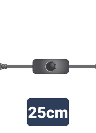 AV:Link Micro USB Extension Cable with On/Off Switch AV:Link