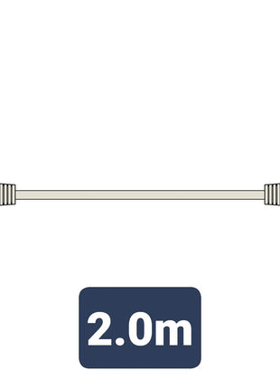 AV:Link Cat5e Patch Lead UTP RJ45 plug to RJ45 plug 2.0m AV:Link