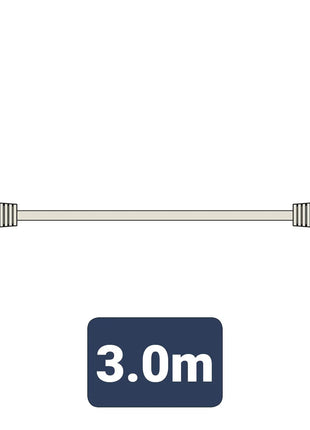 AV:Link Cat5e Patch Lead UTP RJ45 plug to RJ45 plug 3.0m AV:Link