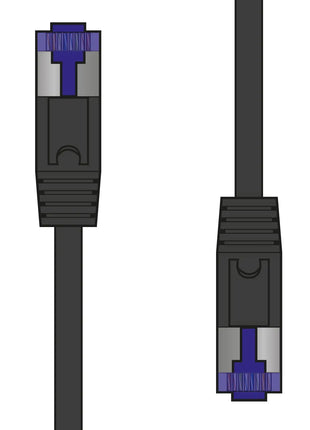 AV:Link Cat7 S/FTP RJ45 Patch Lead 1m AV:Link