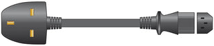 Mercury Power Lead UK Plug - IEC Black 5.0m Mercury