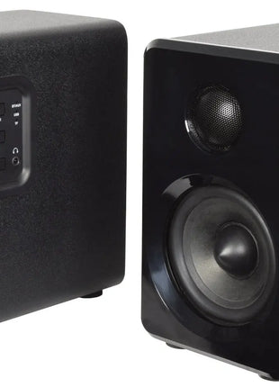 AV:Link Active Bluetooth Bookshelf Speakers Black AV:Link