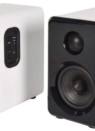 AV:Link Active Bluetooth Bookshelf Speakers White AV:Link