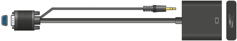 AV:Link Adaptor Lead Kit VGA Port Plug – HDMI Socket AV:Link