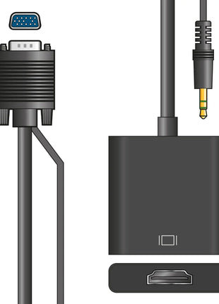 AV:Link Adaptor Lead Kit VGA Port Plug – HDMI Socket AV:Link