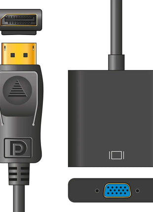 AV:Link Adaptor Lead Display Port Plug – VGA Socket AV:Link