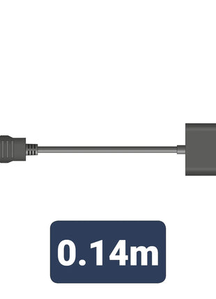 AV:Link Adaptor Lead HDMI Plug to VGA Socket AV:Link