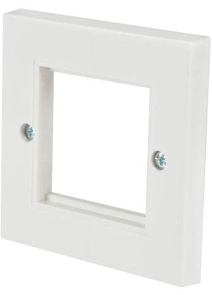 AV:Link Single Gang Wall Plate Frame for 2 Modules AV:Link